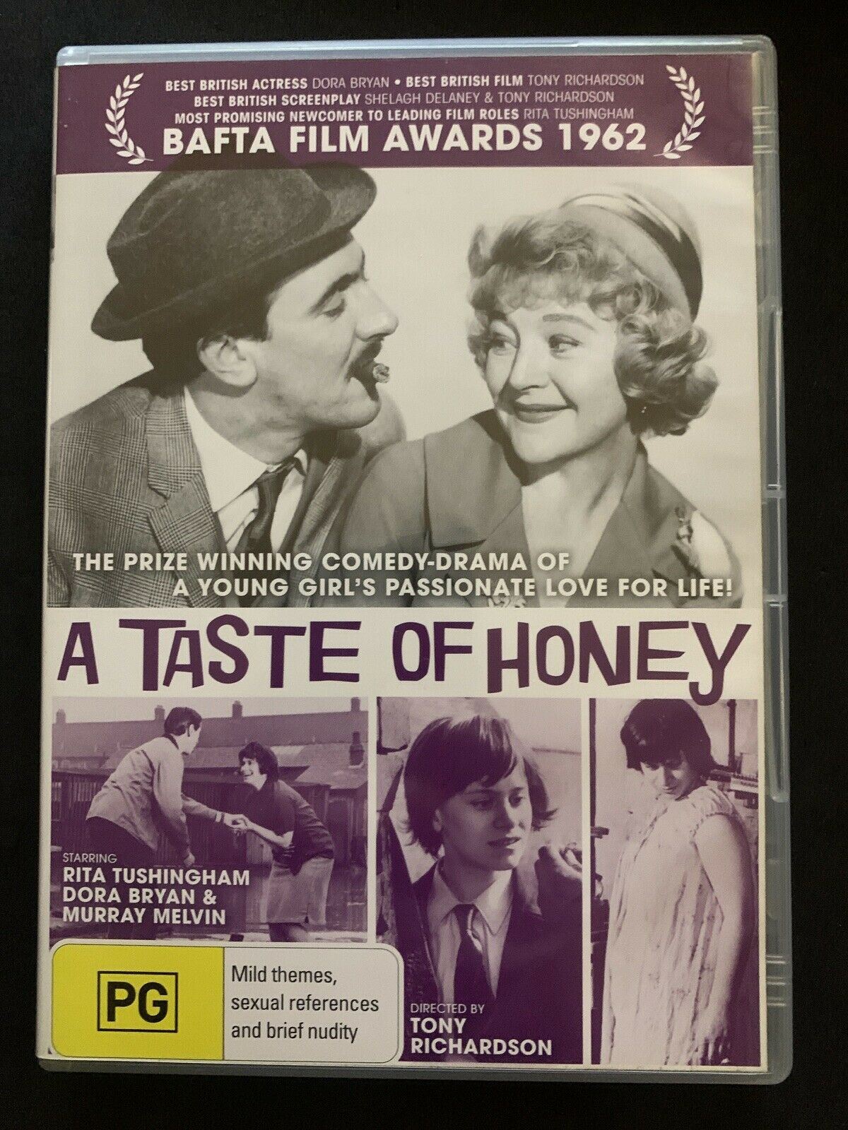 A Taste Of Honey (DVD, 1961) Rita Tushingham, Dora Bryan - All Regions