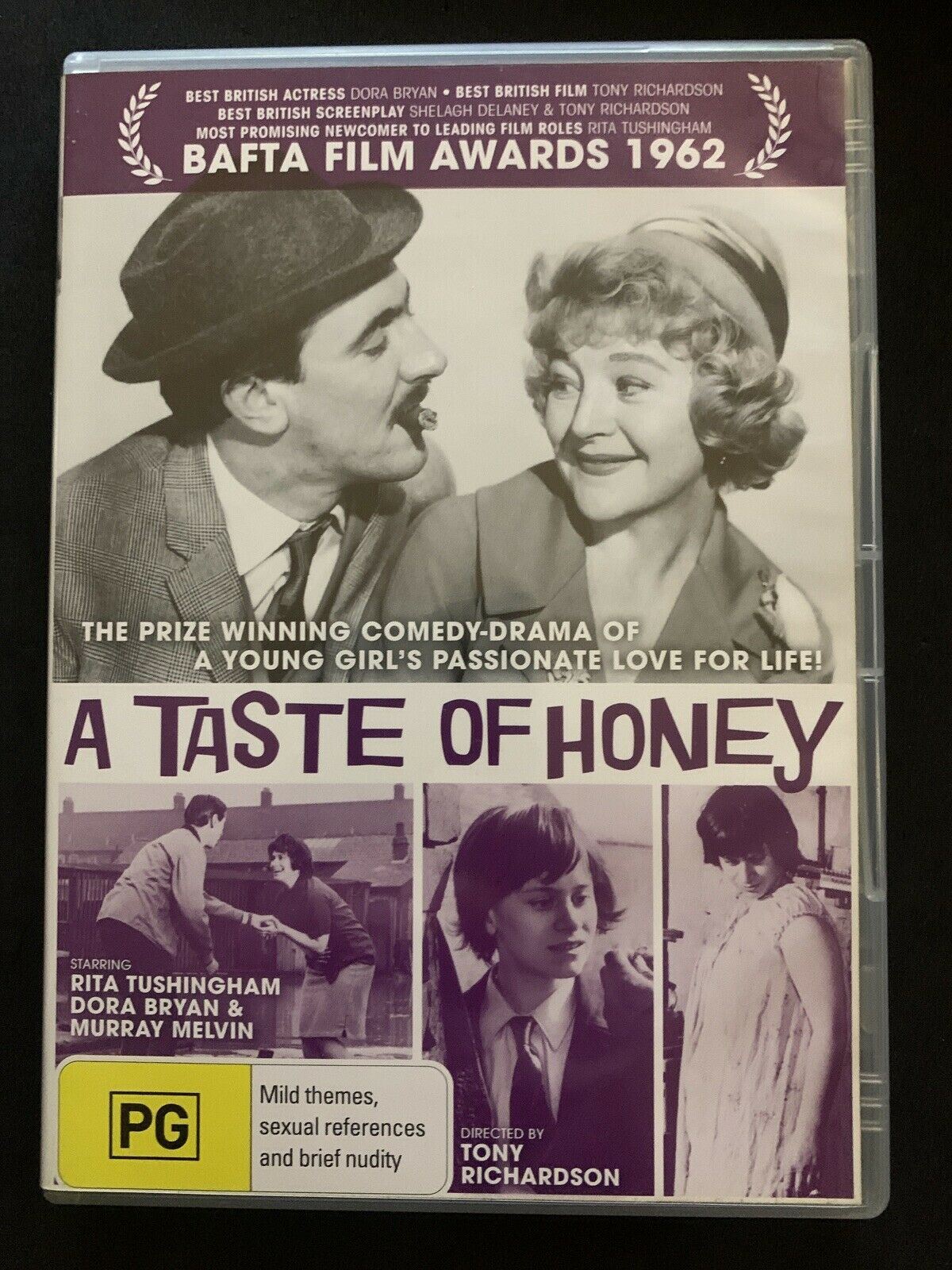 A Taste Of Honey DVD 1961 Rita Tushingham Dora Bryan All Regions a-taste-of-honey-dvd-1961-rita-tushingham-dora-bryan-all-regions