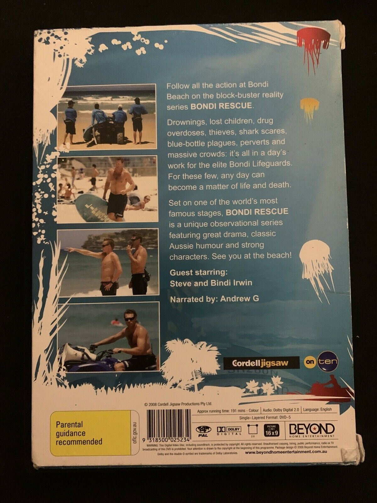 Bondi Rescue : Season 1 (DVD, 2008, 2-Disc Set) Region 4