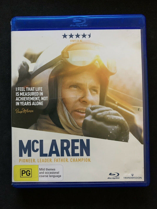 McLaren (Blu-ray, 2017) Mario Andretti, Alastair Caldwell - Region B