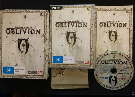 The Elder Scrolls IV: Oblivion - PC 2006 Windows [MAP & MANUAL Included]