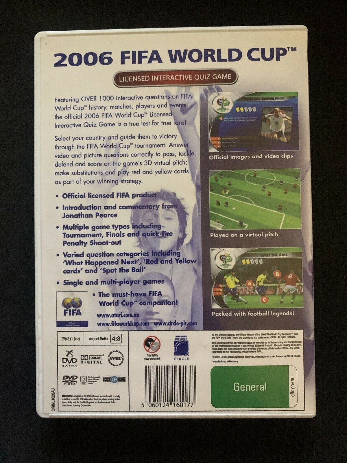 2006 FIFA World Cup Interactive Quiz Game [Interactive DVD] All Regions