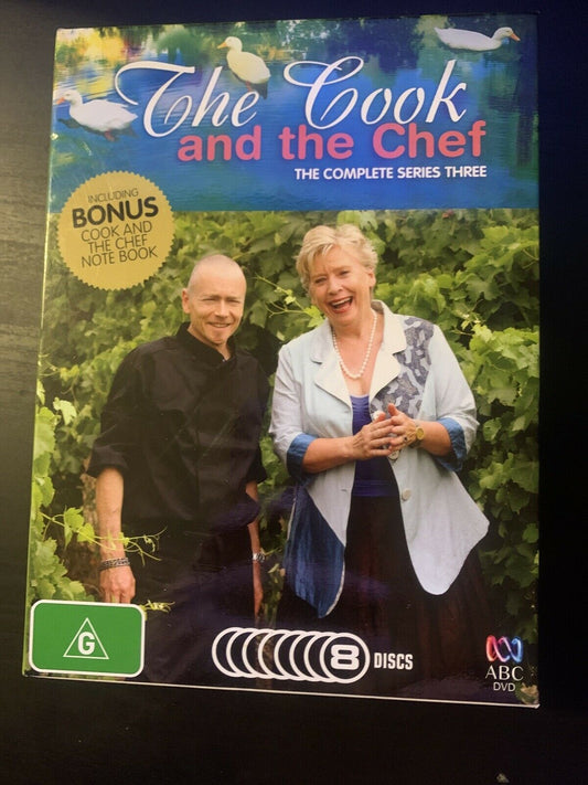 The Cook And The Chef : Series 3 (DVD, 2010, 8-Disc Set) Maggie Beer Region 4