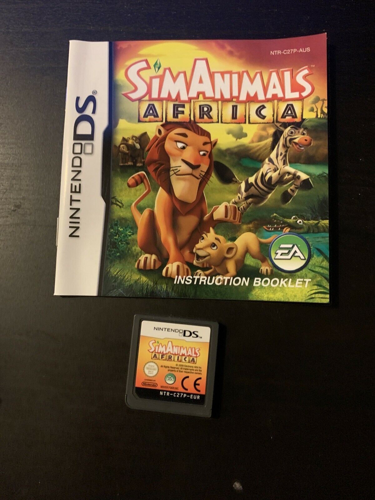 SimAnimals Africa - Nintendo DS With Manual