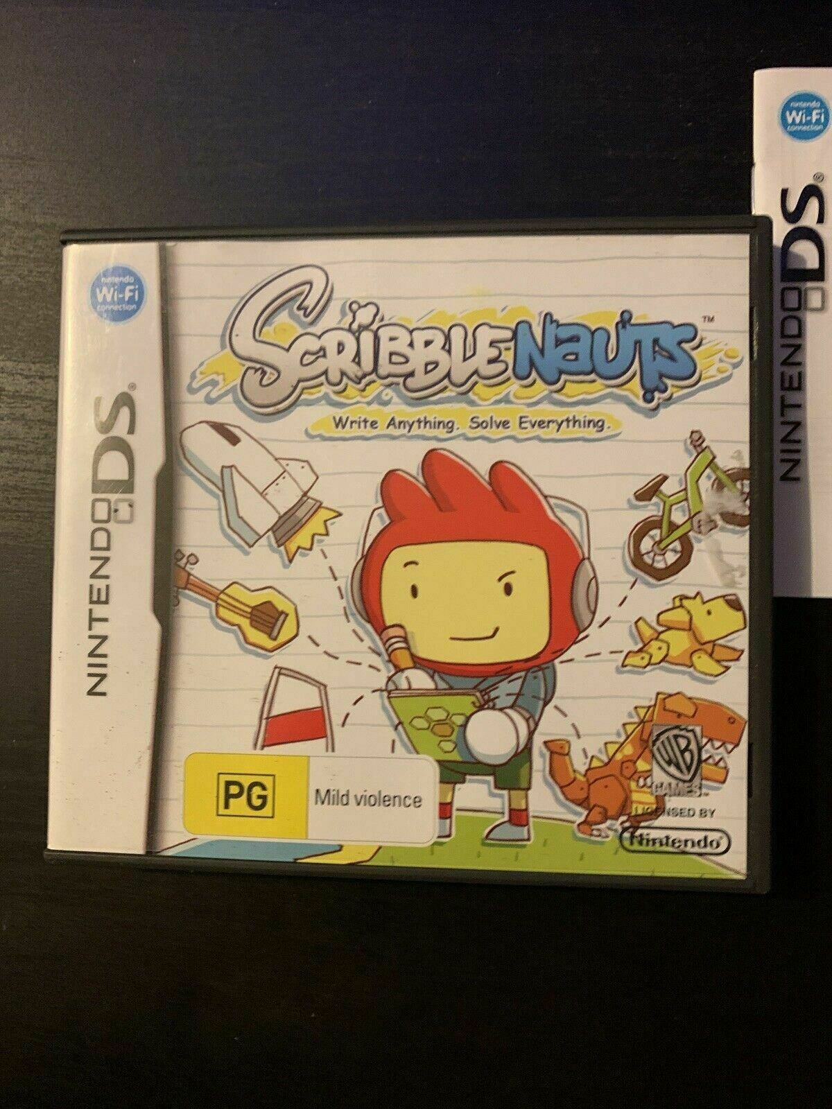 ScribbleNauts - Nintendo DS NDS Game With Manual