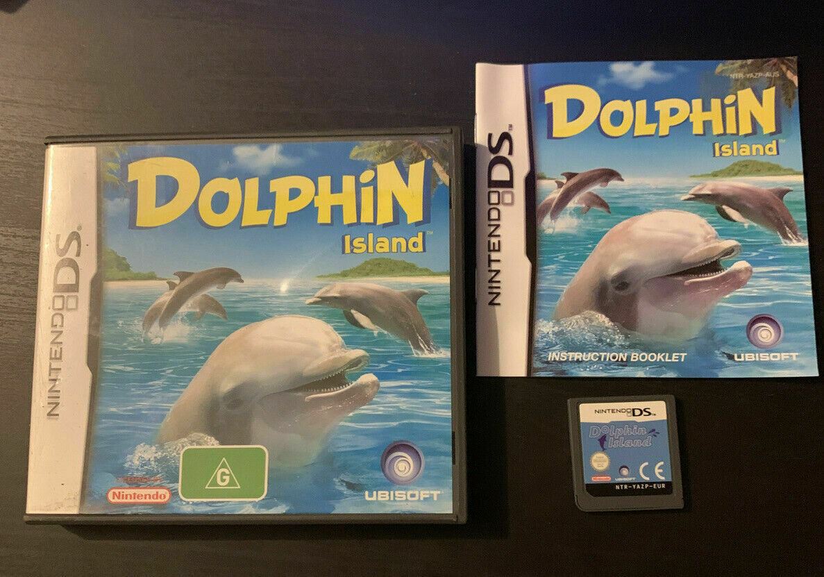 Dolphin Island - Nintendo DS NDS Game 2009 with Manual