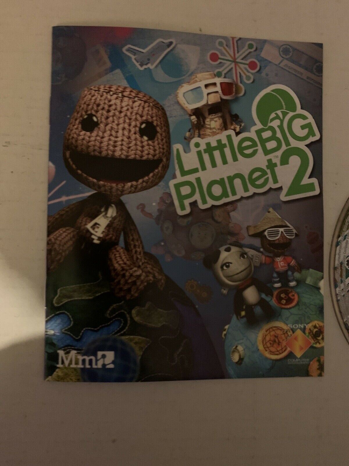 LittleBigPlanet 1 & 2 PS3 Including Manual