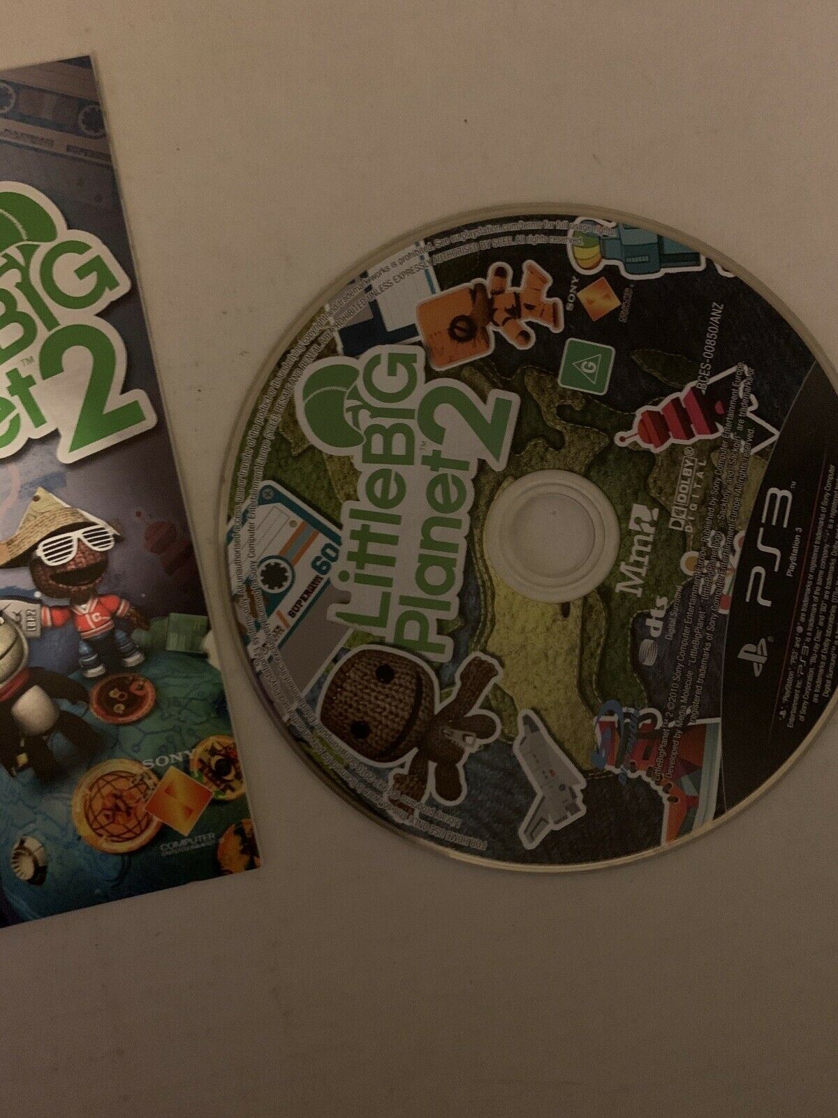 LittleBigPlanet 1 & 2 PS3 Including Manual