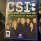 CSI: Crime Scene Investigation - 3 Dimensions Of Murder PS2 With Manual PAL