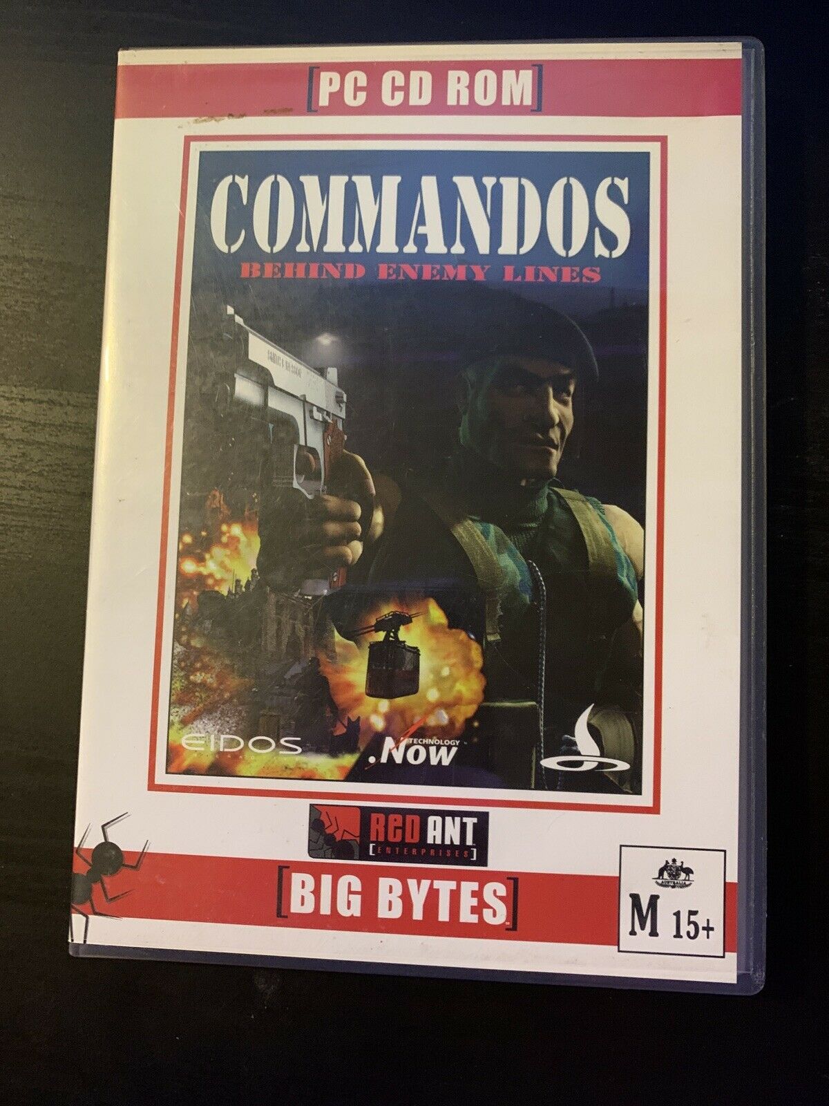 Commandos: Behind Enemy Lines (PC DVD-ROM )  Edios 🇦🇺 Very Good Free Post