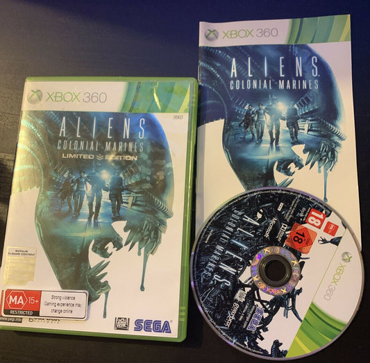 Aliens Colonial Marines Limited Edition Xbox 360 PAL With Manual