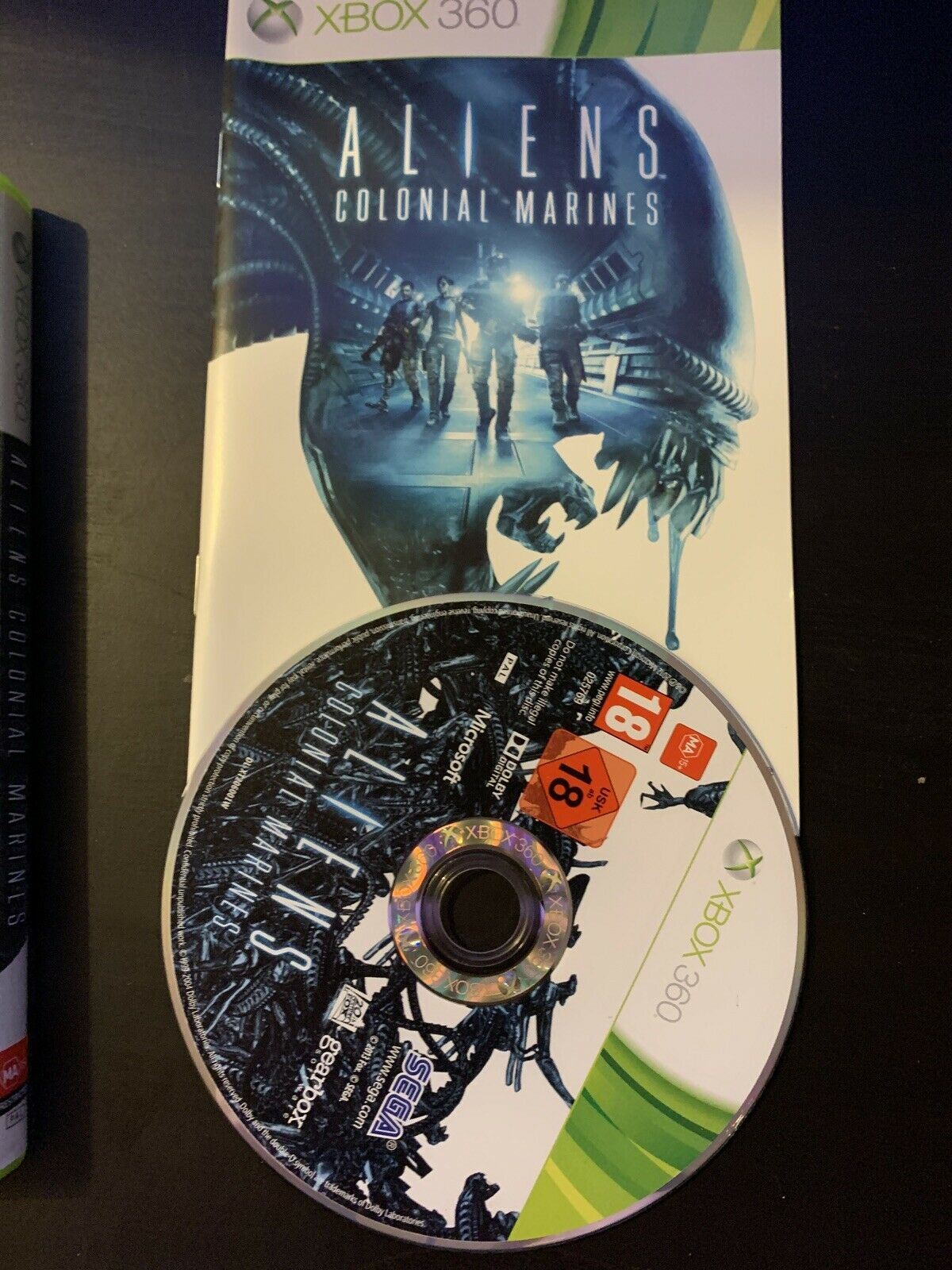 Aliens Colonial Marines Limited Edition Xbox 360 PAL With Manual