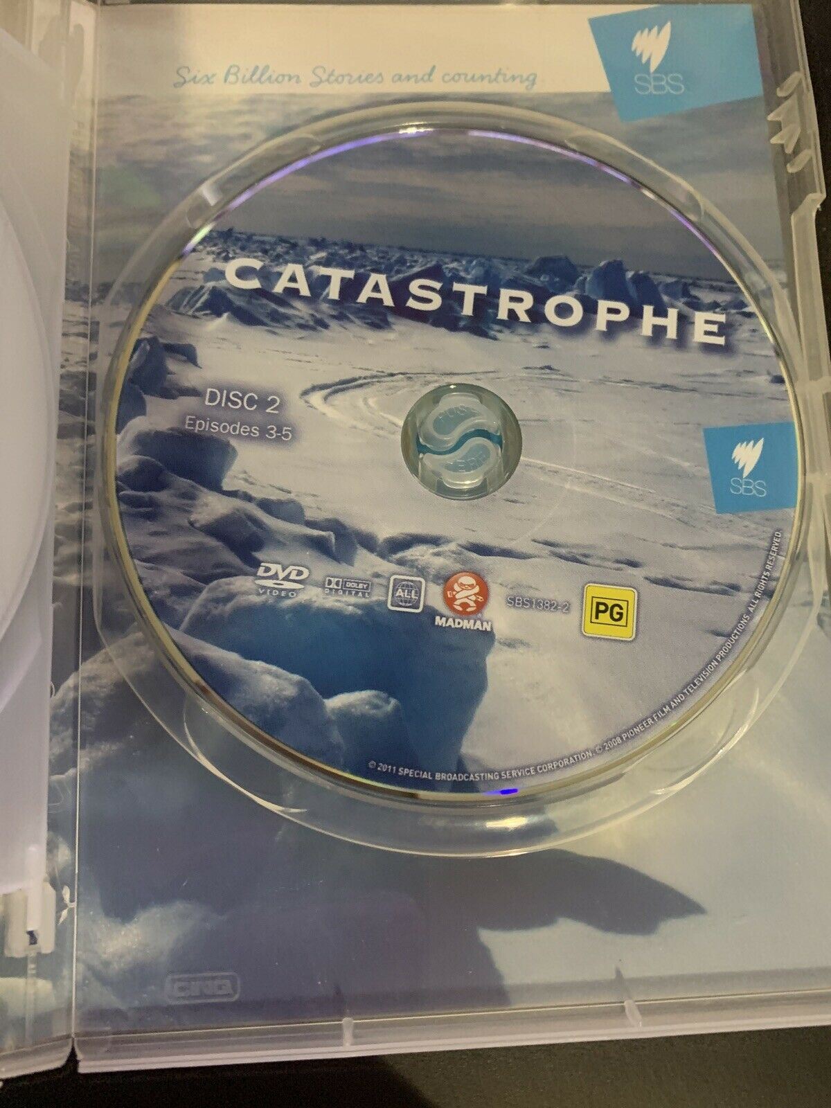 Catastrophe - Presented By Tony Robinson (DVD, 2010) SBS. All regions