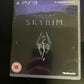 Skyrim: The Elder Scrolls V 5 - Playstation 3 PS3 RPG Game with Manual & Map