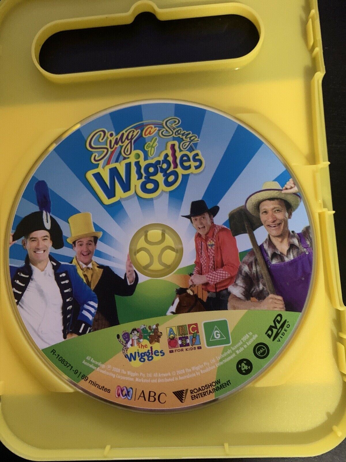 The Wiggles - Sing A Song Of Wiggles (DVD, 2008) Region 4
