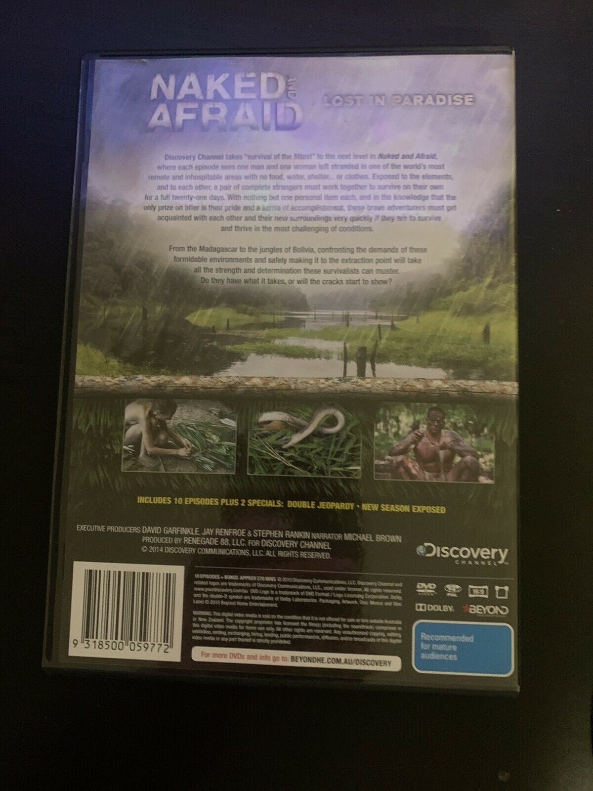 Naked & Afraid - Lost In Paradise (DVD, 2015, 3-Disc Set) Region 4
