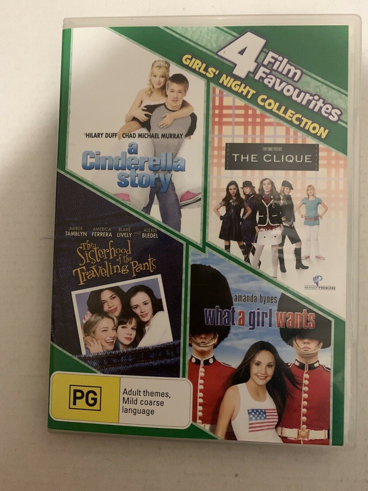 A Cinderella Story / The Clique / The Sisterhood / What a Girl Wants DVD Region4