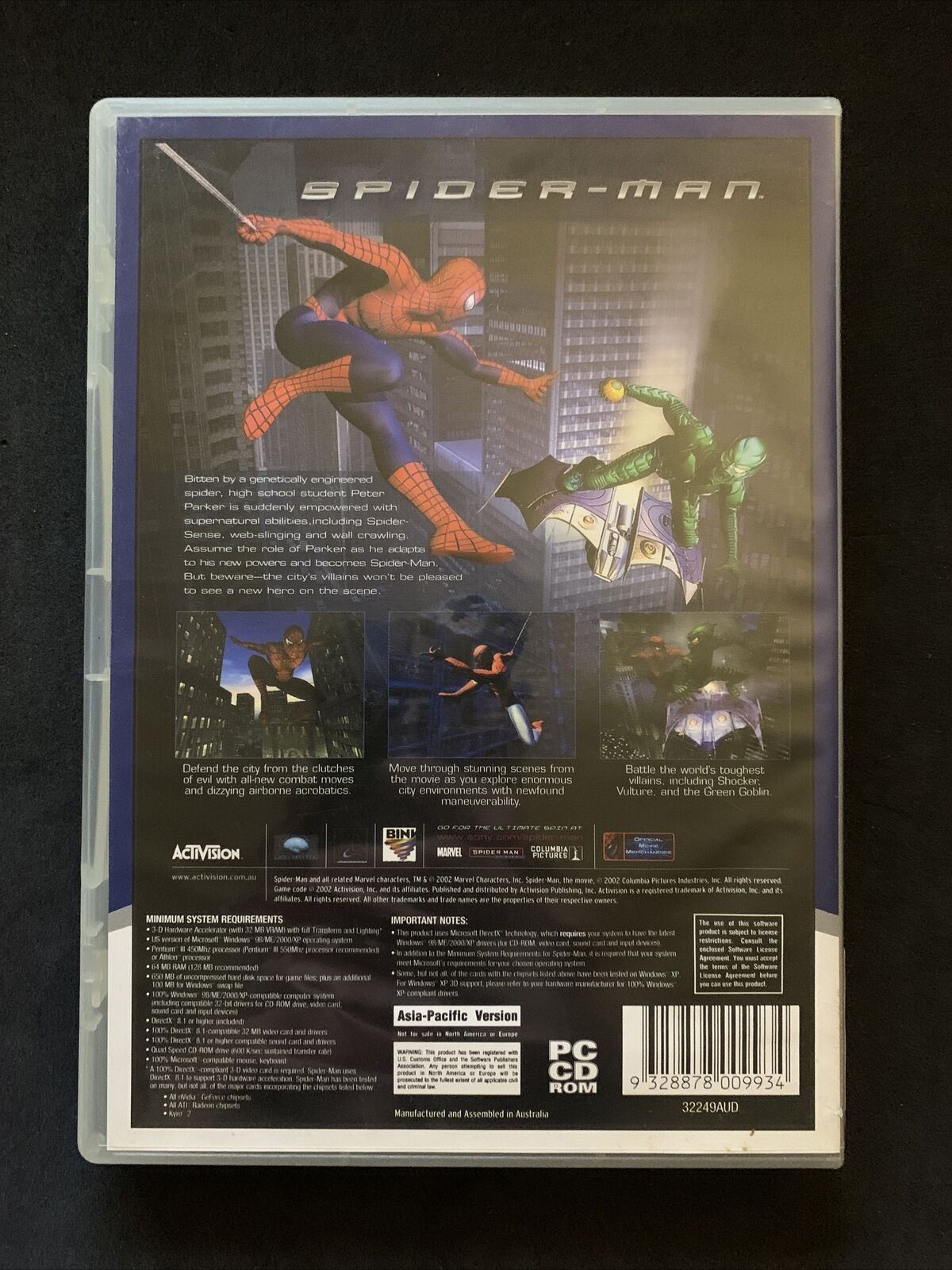 Spider-Man: The Movie - PC Windows Game