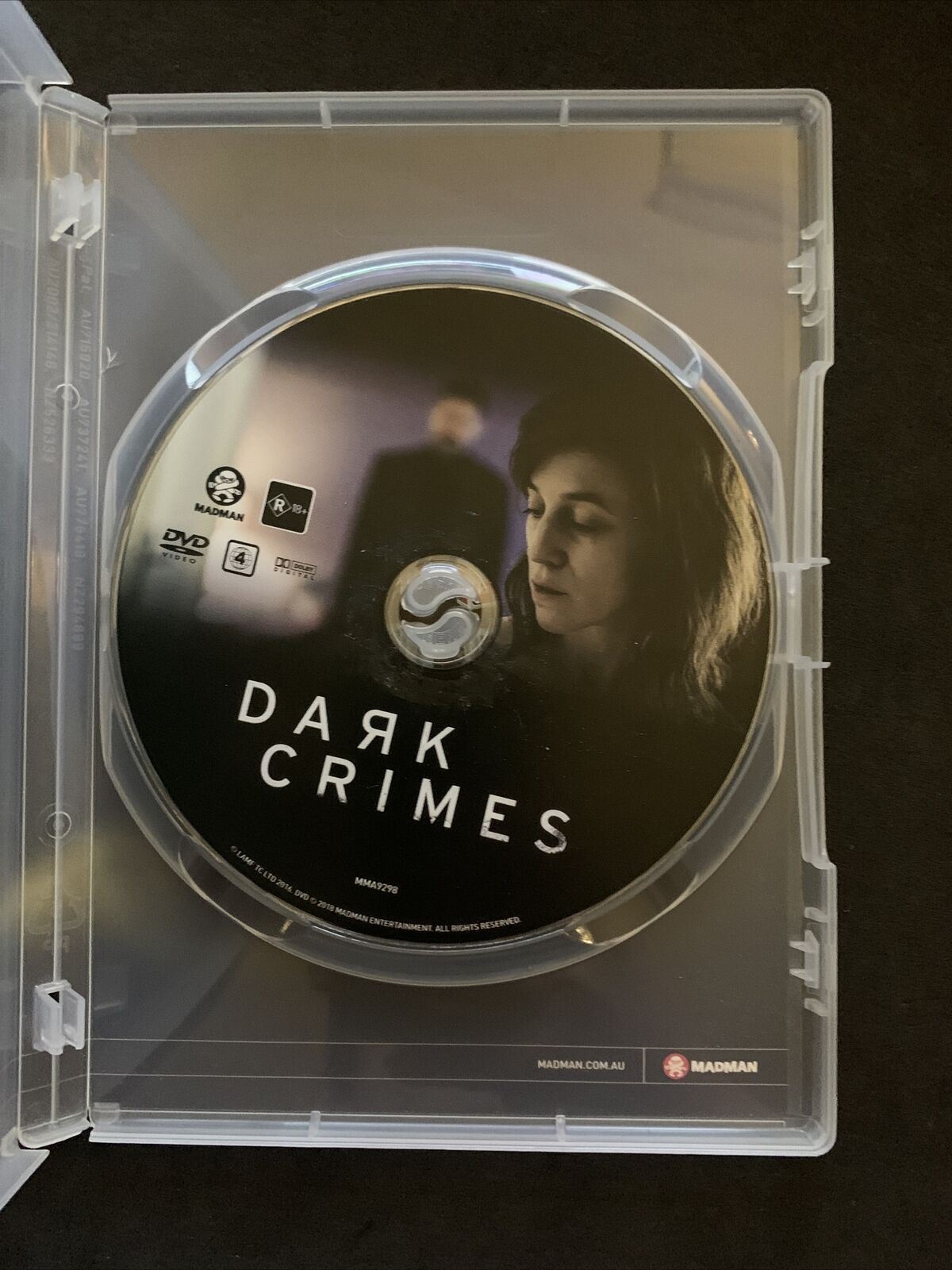 Dark Crimes (DVD, 2016) Jim Carrey, Marton Csokas, Charlotte Gainsbourg Region 4