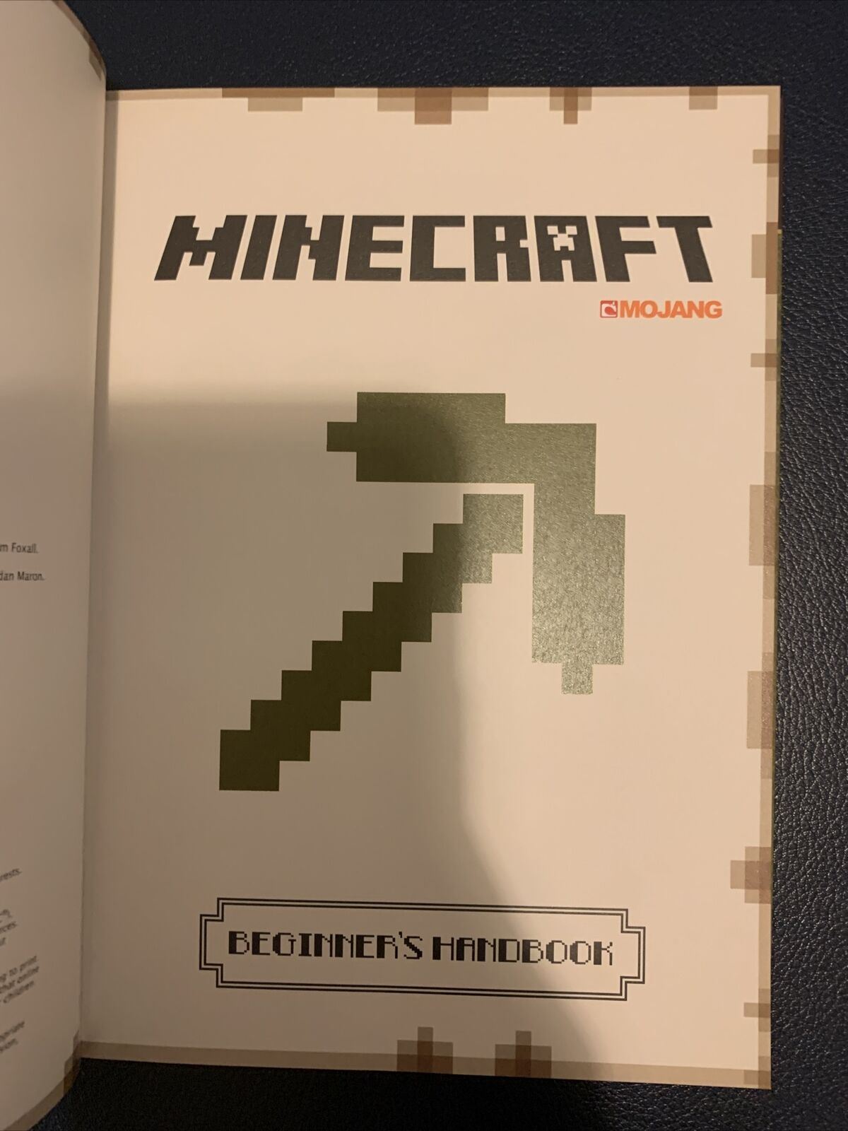 Minecraft Beginners Handbook  by Mojang