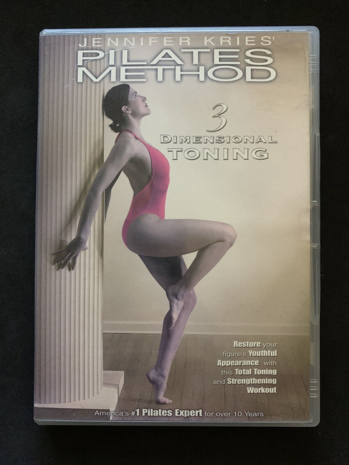 Pilates Method (Jennifer Kries) 3D Toning (DVD, 2003)