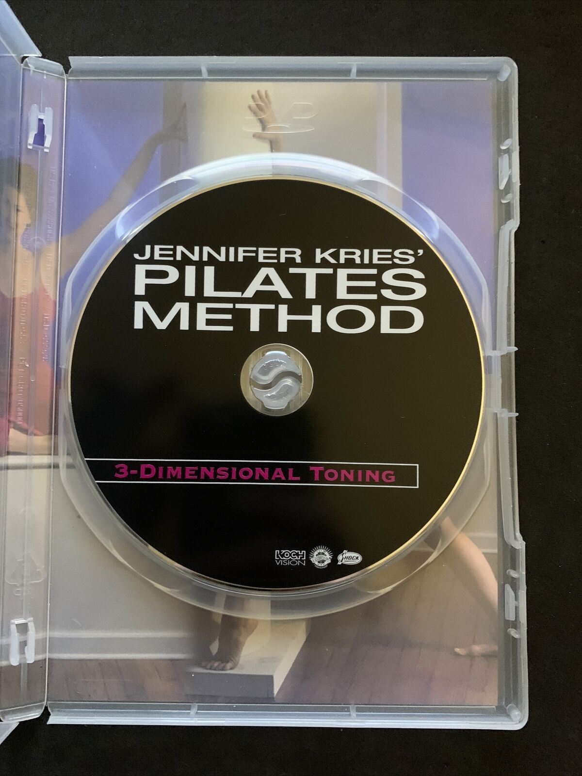 Pilates Method (Jennifer Kries) 3D Toning (DVD, 2003)