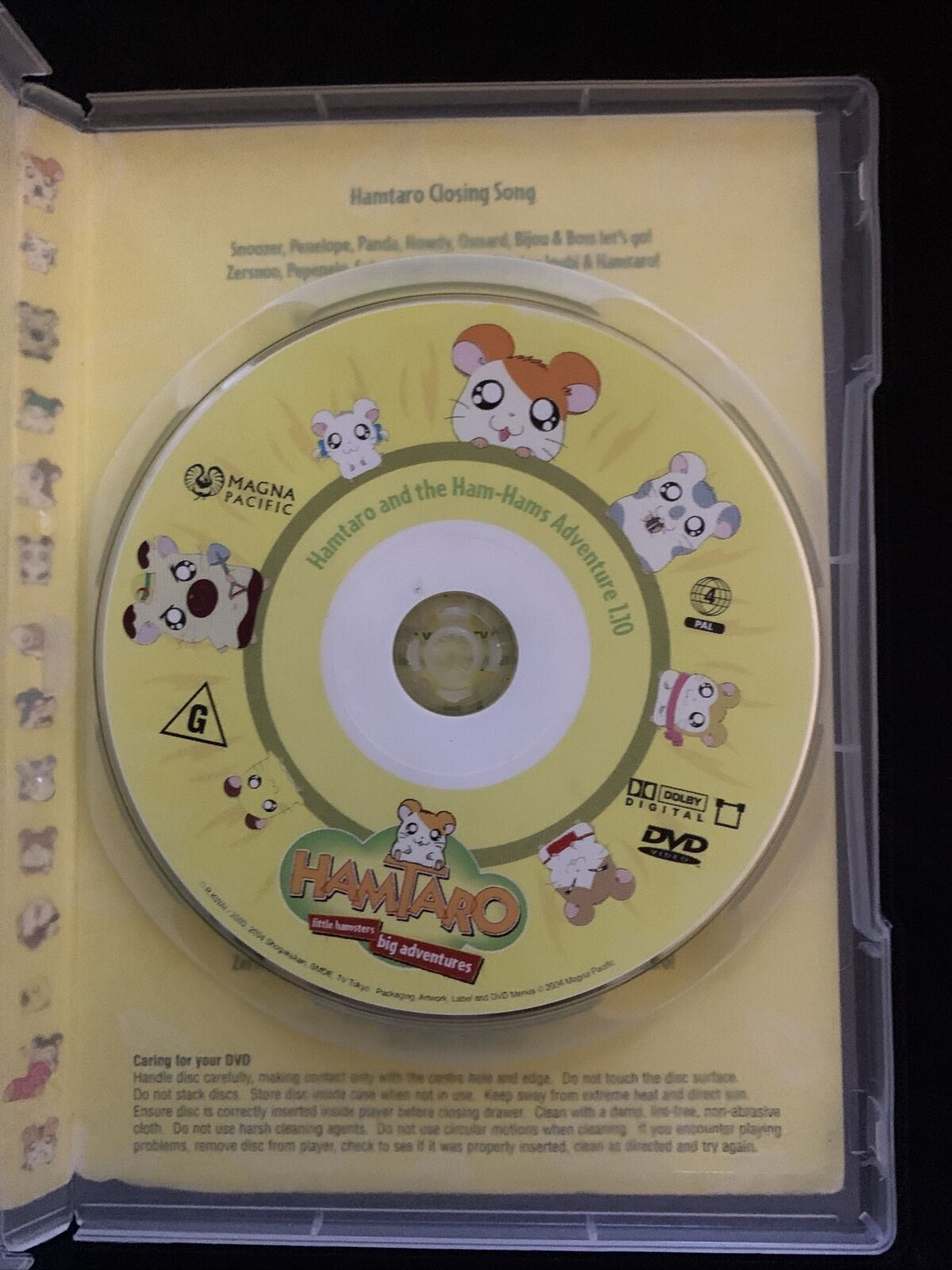 Hamtaro Adventure - Hamtoro and the Ham-Hams 1.10 DVD Region 4