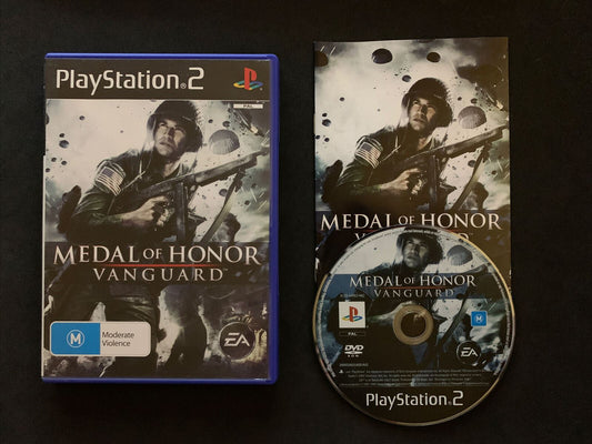 Medal of Honor: Vanguard - PS2 PAL Game with Manual