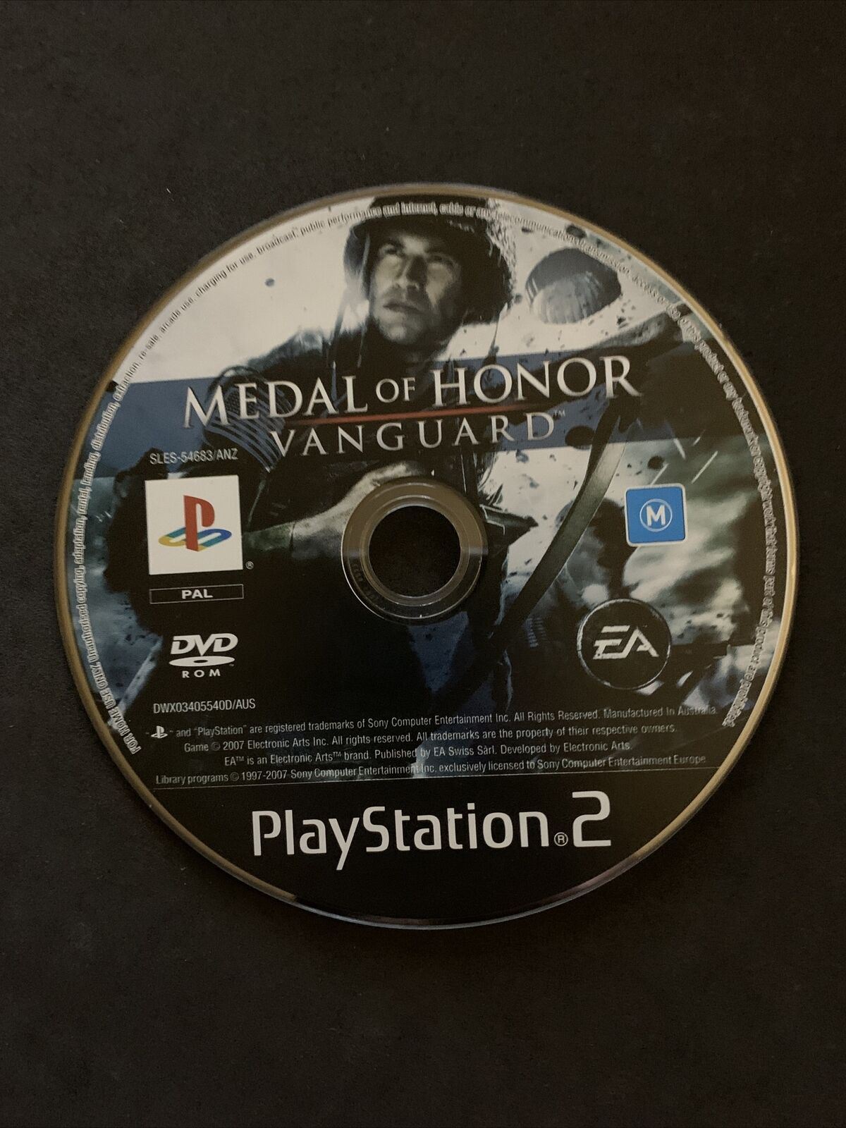 Medal of Honor: Vanguard - PS2 PAL Game with Manual