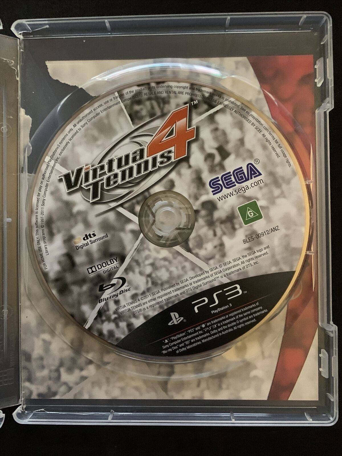 Virtua Tennis 4 - PS3 Game