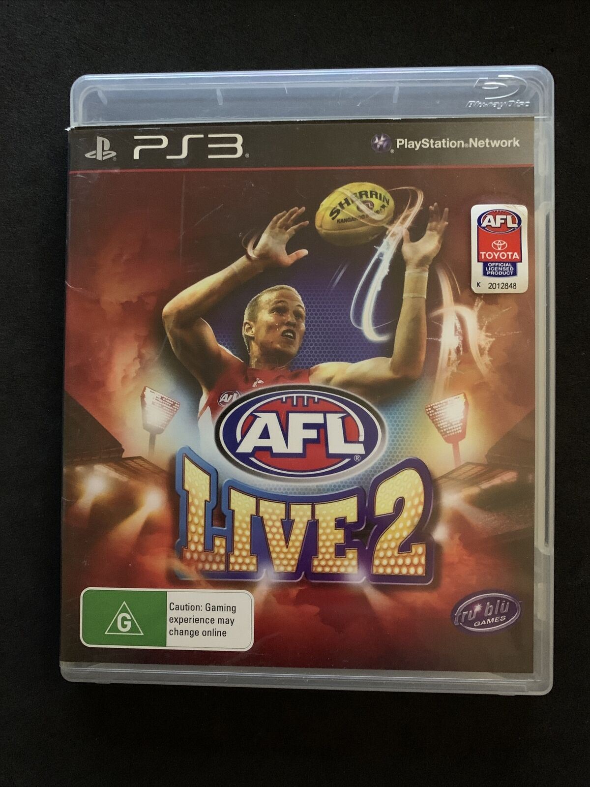 AFL Live 2 - PS3 Game with Manual