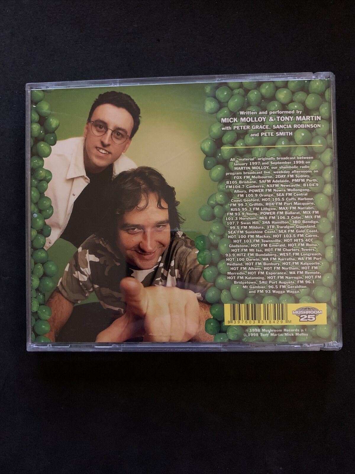 Martin/Molloy Eat Your Peas (CD, 1998, 2-Disc)