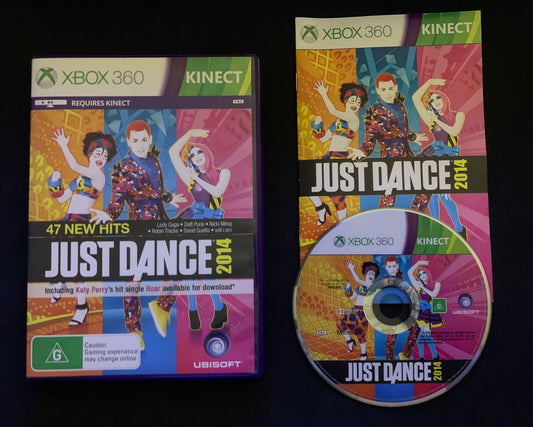 Just Dance 2014 - Microsoft Xbox 360 Kinect Dancing Music Game PAL with Manual