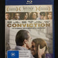 Conviction (Blu-ray, 2010) Hilary Swank, Sam Rockwell, Melissa Leo - Region B