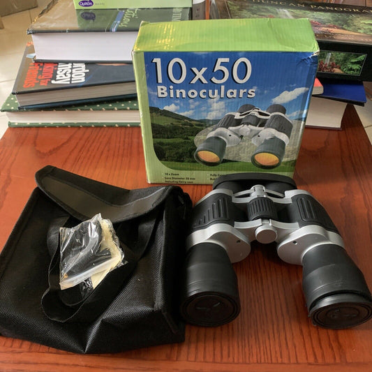 10x50 Binoculars with Carry Case