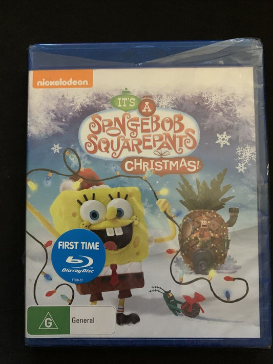 *New Sealed* Spongebob Squarepants - It's A Spongebob Christmas (Blu-ray, 2012)