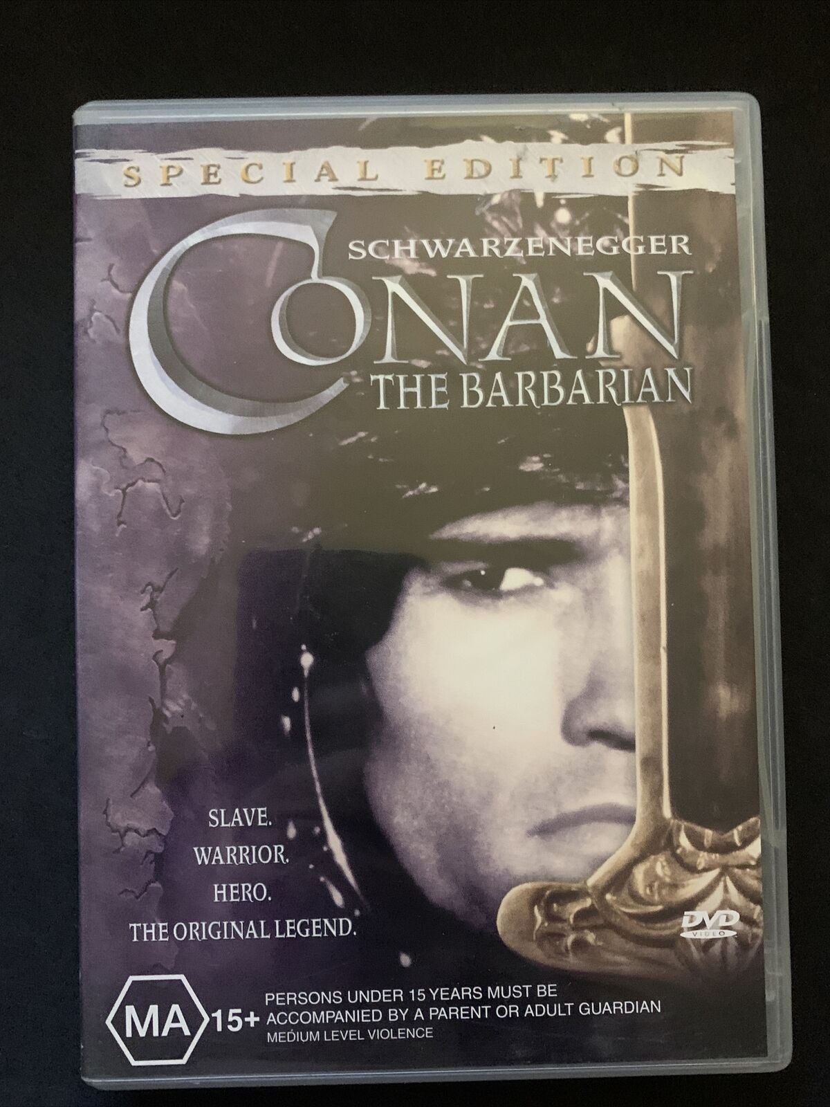 Conan The Barbarian - Special Edition (DVD, 1981) Arnold Schwarzenegger Region 4