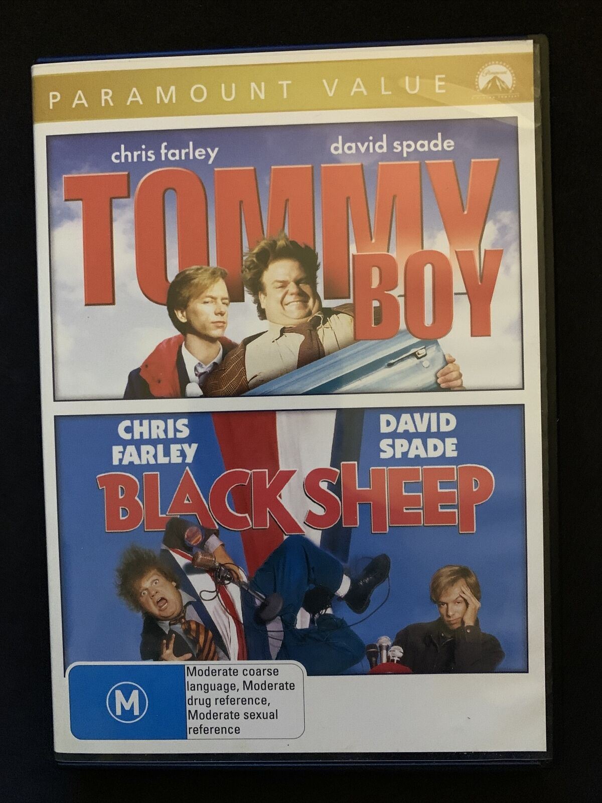 Tommy Boy / Black Sheep (DVD) David Spade, Chris Farley