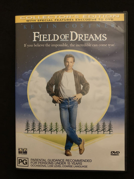 Field Of Dreams - Collector's Edition (DVD, 1989) Kevin Costner. Region 4