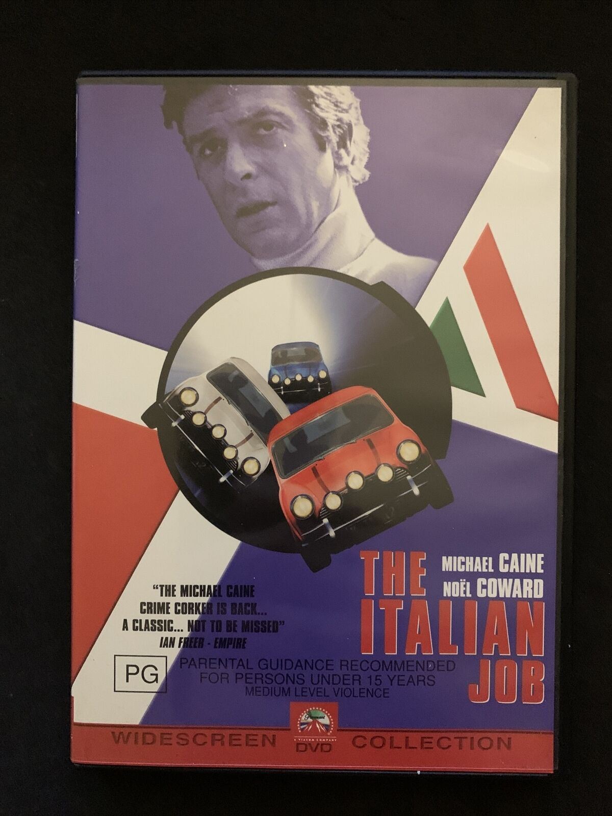 The Italian Job (DVD, 1969) Michael Caine. Region 4