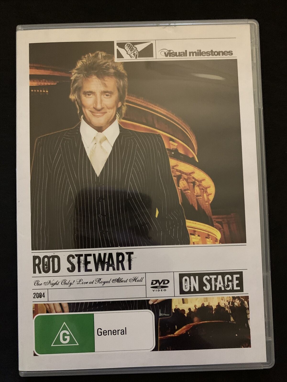 Rod Stewart - One Night Only! Live At Royal Albert Hall (DVD, 2008) Region Free