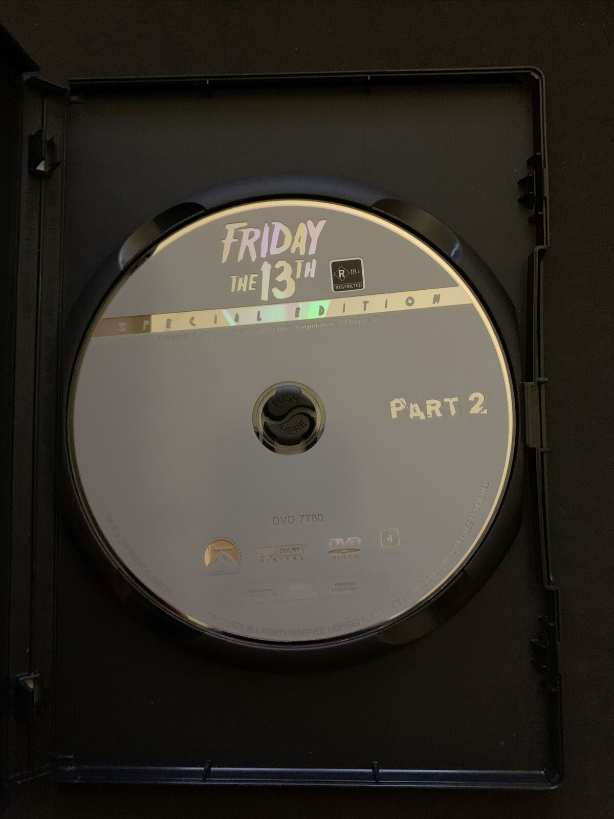 Friday The 13th - Part 2 - Special Edition (DVD, 2009) Region 4