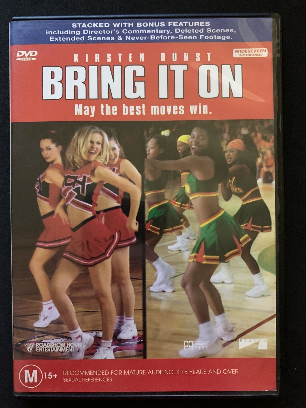 4x Bring it On DVD's: The Original Plus 3 Sequels. Region 4