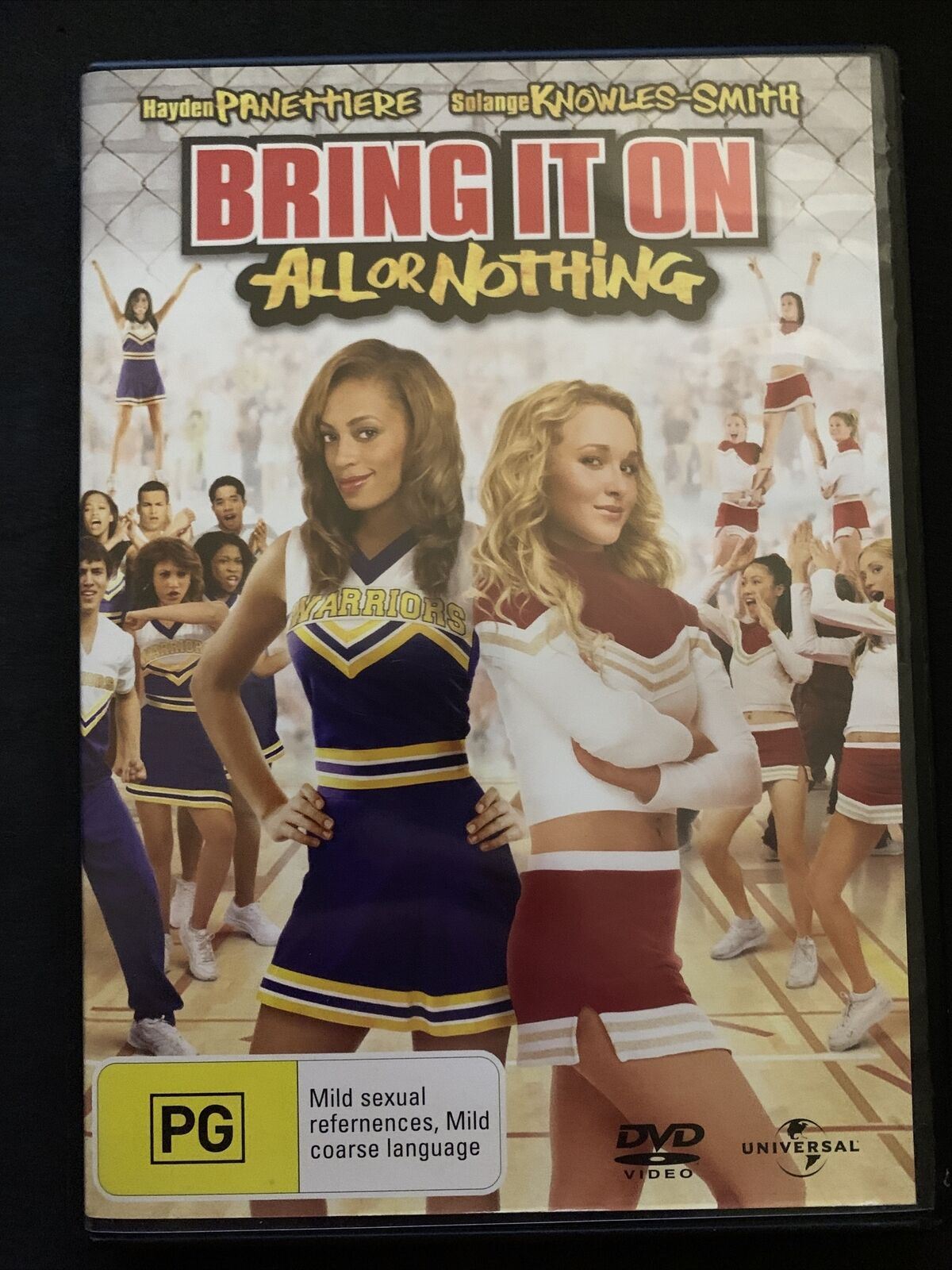 4x Bring it On DVD's: The Original Plus 3 Sequels. Region 4