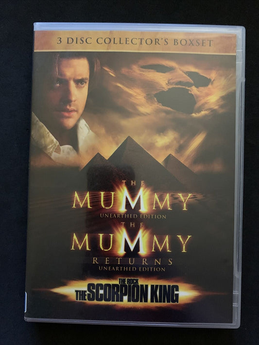 The Mummy Trilogy (The Mummy / Mummy Returns / The Scorpion King) DVD R4