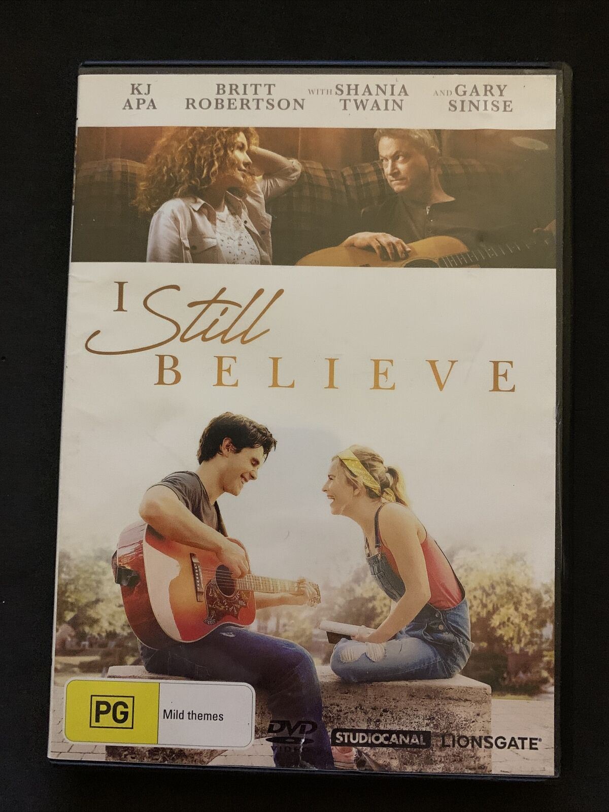 I Still Believe (DVD, 2020) K.J. Apa, Britt Robertson, Shania Twain - Region 4