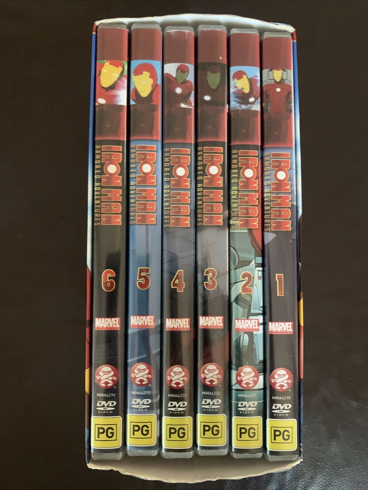 Iron Man Armored Adventures - Season 1 (DVD, 6-Disc) Region 4