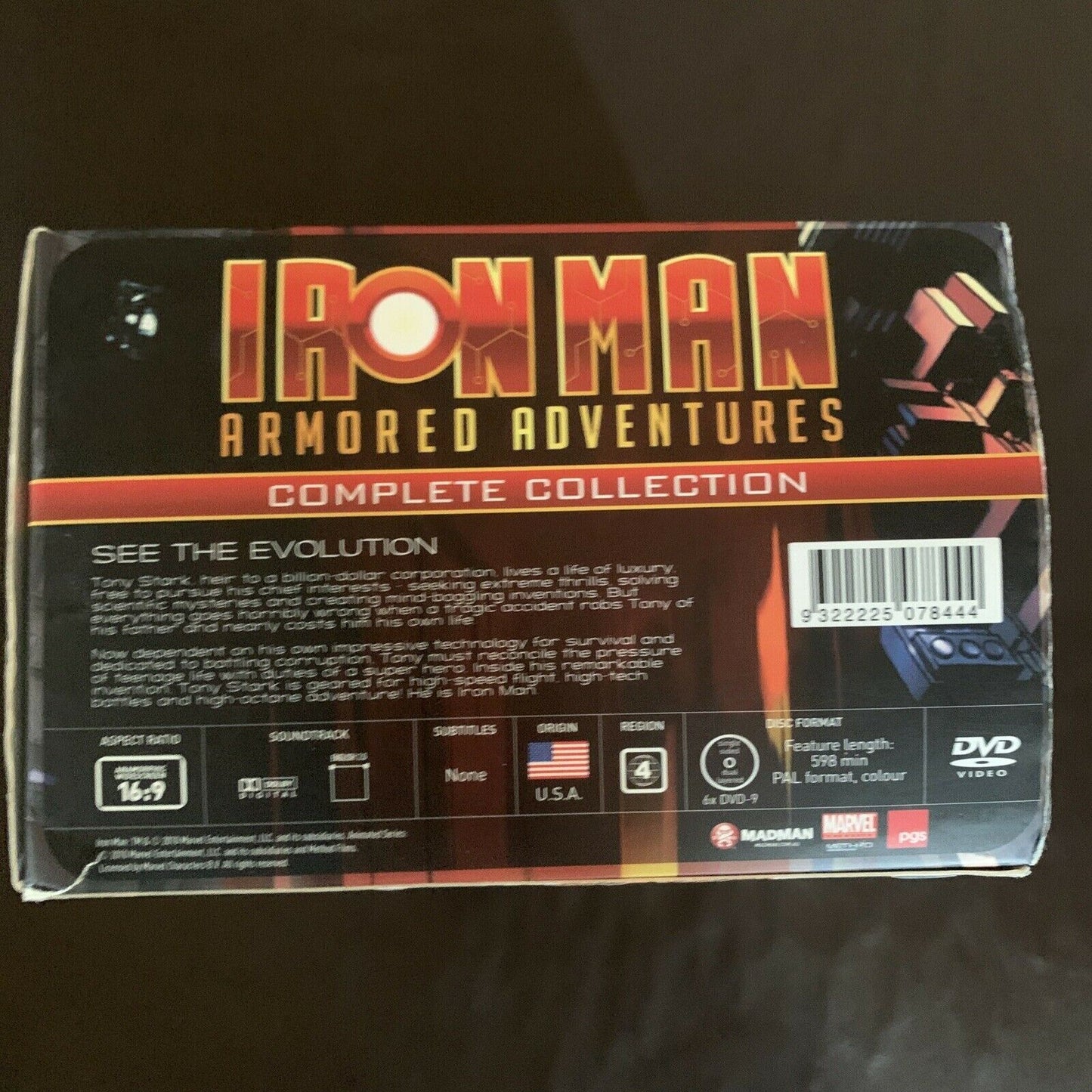 Iron Man Armored Adventures - Season 1 (DVD, 6-Disc) Region 4