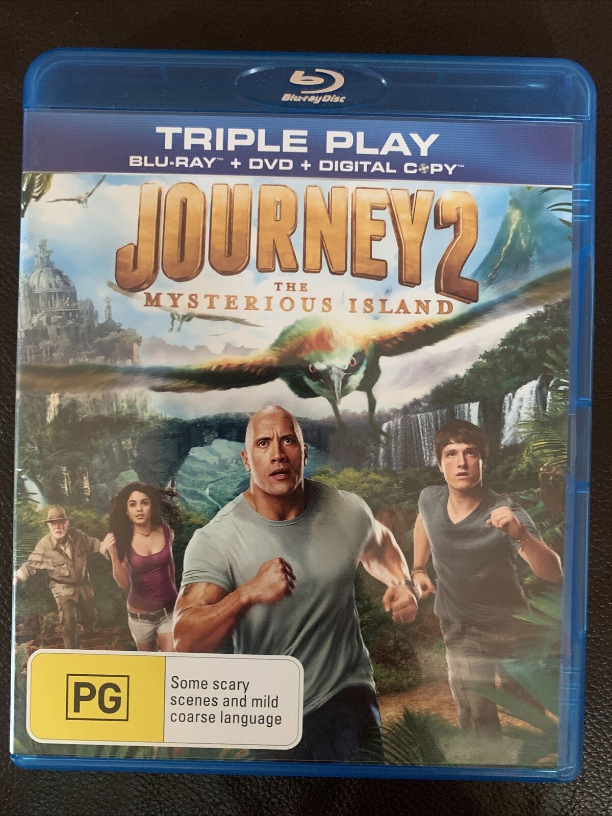 Journey 2: The Mysterious Island (Bluray & DVD, 2012) The Rock, Michael Caine