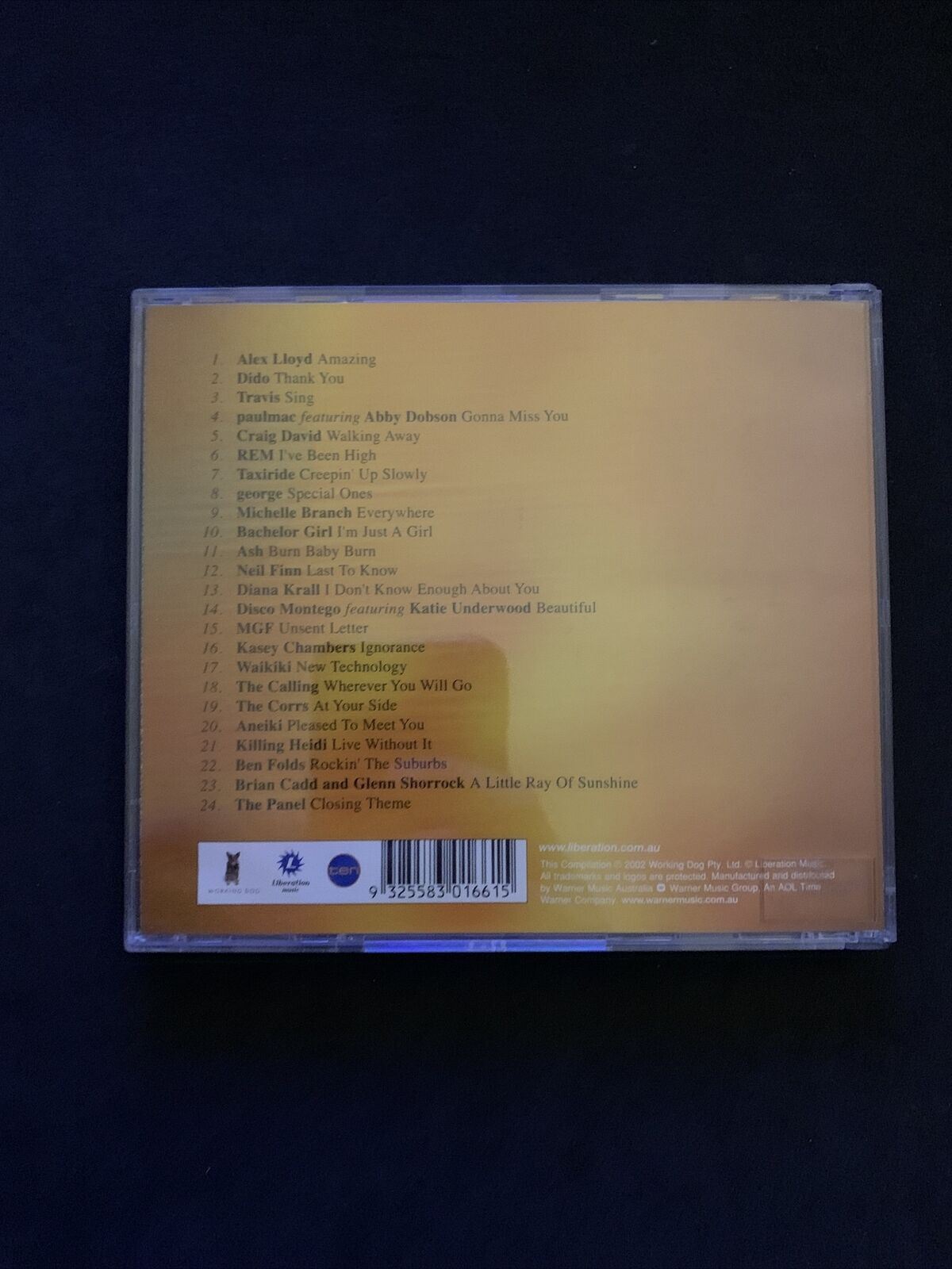 Music Live from The Panel, Latest Collection 24trk CD RARE Live Songs REM Corrs